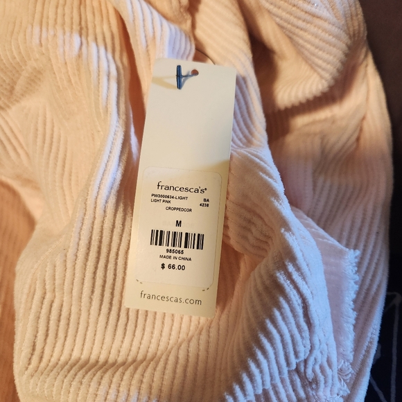 Francesca's Cropped Corduroy Jacket - Picture 2 of 4